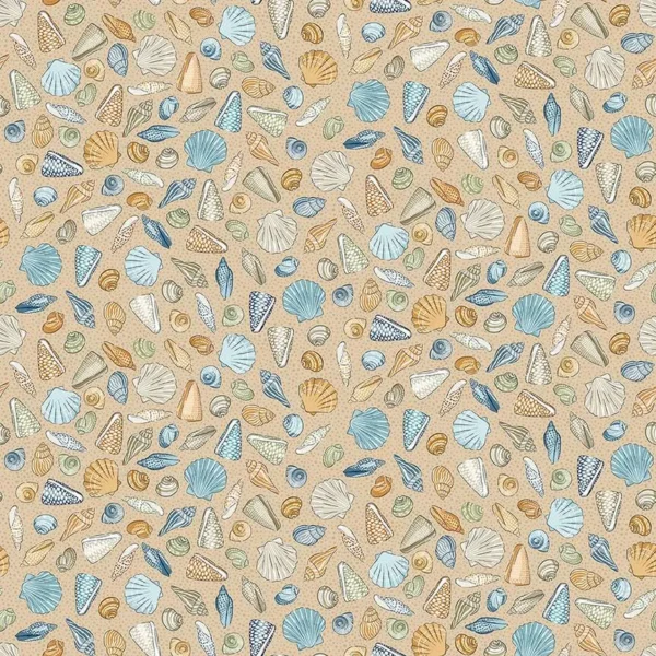 High Tide - Beachcomber Cream - Makower - 079/Q