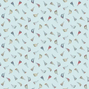 High Tide - Sailaway Light Blue - Makower - 080/B2