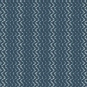 High Tide - Waves Dark Blue - Makower - 082/B8