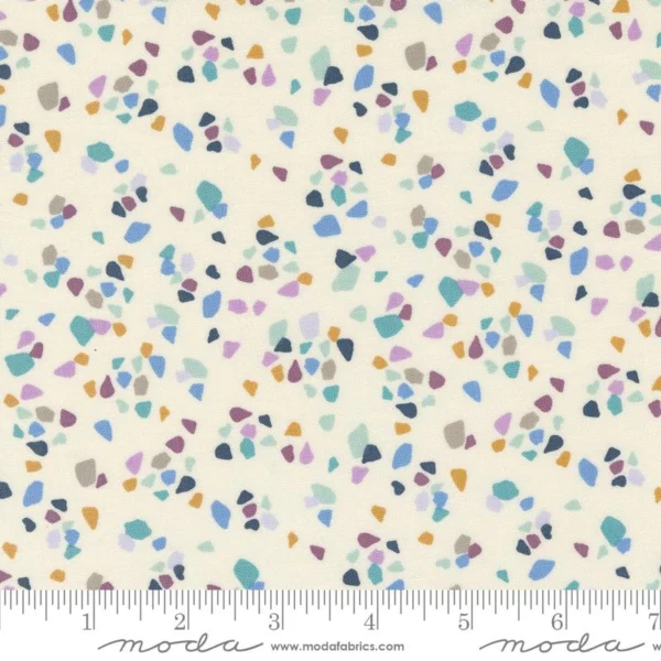 Seaglass Summer - Shimmering Seaglass Oyster - Moda Fabrics - 43185 11