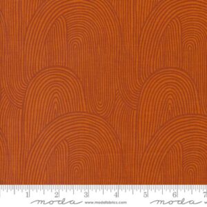 Things Above - Wavy Whirl Rust - Moda Fabrics - 45614 16