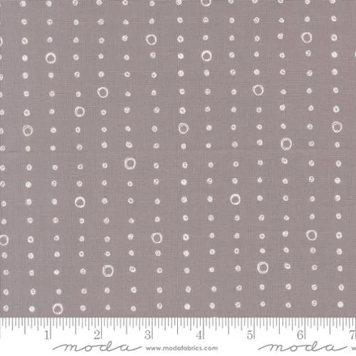 Chirp - Dots and Circles Pebble - Moda Fabrics - 39038 16