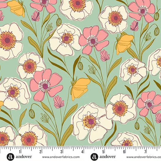 Meadow Walk - Poppies Spring - Andover - 1337T