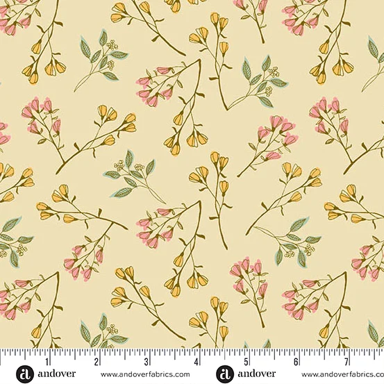 Meadow Walk - Bloomburst Cream - Andover - 1340L