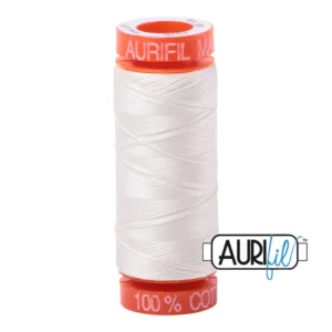 Baumwoll-Garn - Aurifil - 50wt / 200m - Chalk - 2026