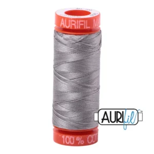 Baumwoll-Garn - Aurifil - 50wt / 200m - Stainless Steel - 2620
