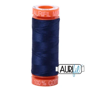 Baumwoll-Garn - Aurifil - 50wt / 200m - Dark Navy - 2784
