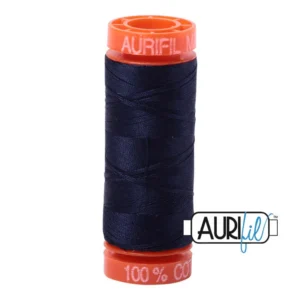 Baumwoll-Garn - Aurifil - 50wt/200m - Very Dark Navy - 2785