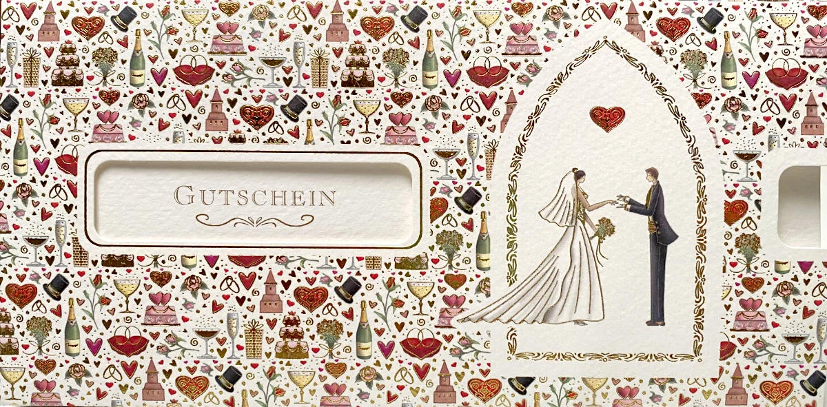 Gutschein zur Hochzeit