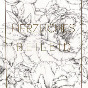 Trauerkarte - Herzliches Beileid - Catherine Lewis