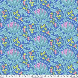 Kaffe Fassett x Morris & Co. - Artichoke Blue - FreeSpirit Fabrics - PWKW001.BLUE