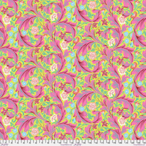 Kaffe Fassett x Morris & Co. - Leicester Fuchsia - FreeSpirit Fabrics - PWKW011.FUCHSIA