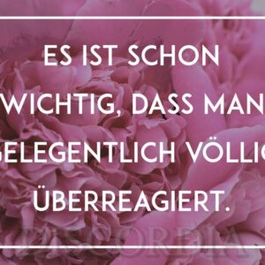 Postkarte - Es ist schon wichtig ...