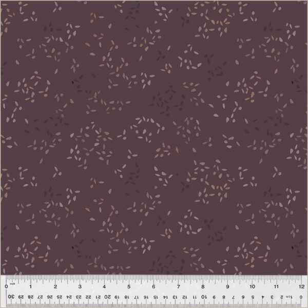 Petal Pixies - Pixie Dust Aubergine - Windham Fabrics - 54279-11