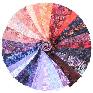 Hoffman Bali Pop - Blooms - 2,5 Inch Streifen - BP-562-BLOOMS