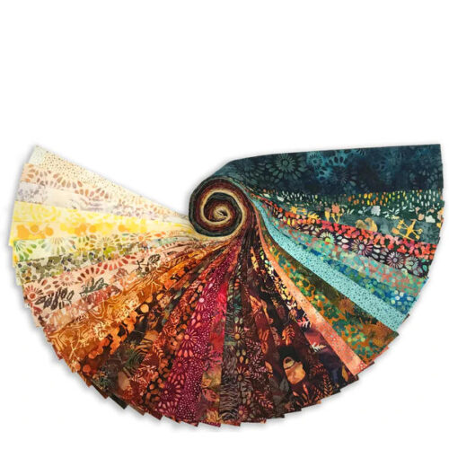 Hoffman Bali Pop - Chai Tea - 2,5 Inch Streifen - BP-415-CHAITEA