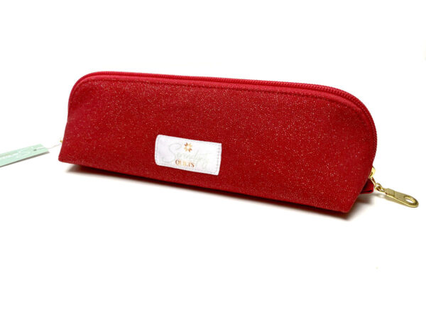 Federmäppchen - Stifteetui - Rot Glitzer