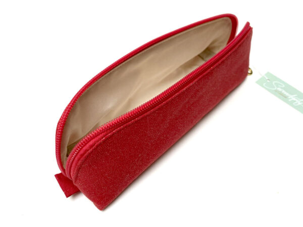 Federmäppchen - Stifteetui - Rot Glitzer