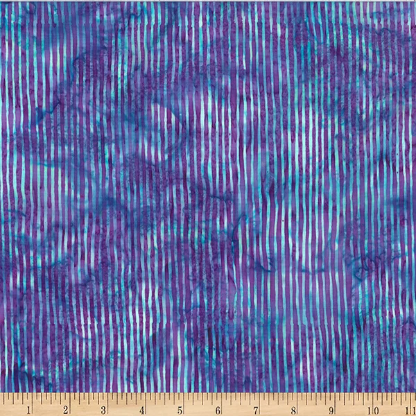 Stripe Batiks - Sea Urchin - Hoffman Fabrics - R2284-276
