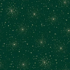 Good Tidings - Christmas Star Green - Makower - 108/G