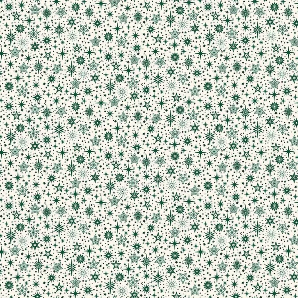 Scandi - Star Green - Makower - 115-G