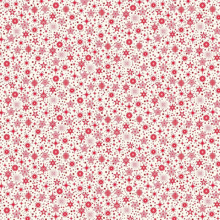 Scandi - Star Red - Makower - 115-R