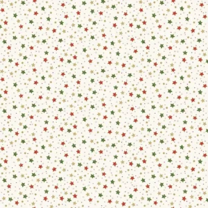 Jolly Saint Nick - Sparkle Cream - Makower - 125/Q