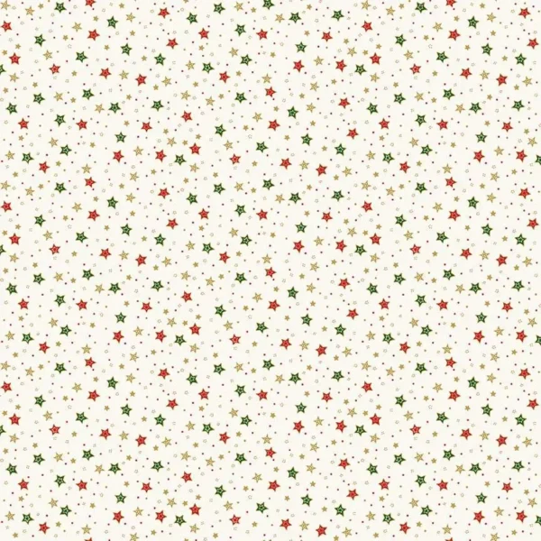 Jolly Saint Nick - Sparkle Cream - Makower - 125/Q