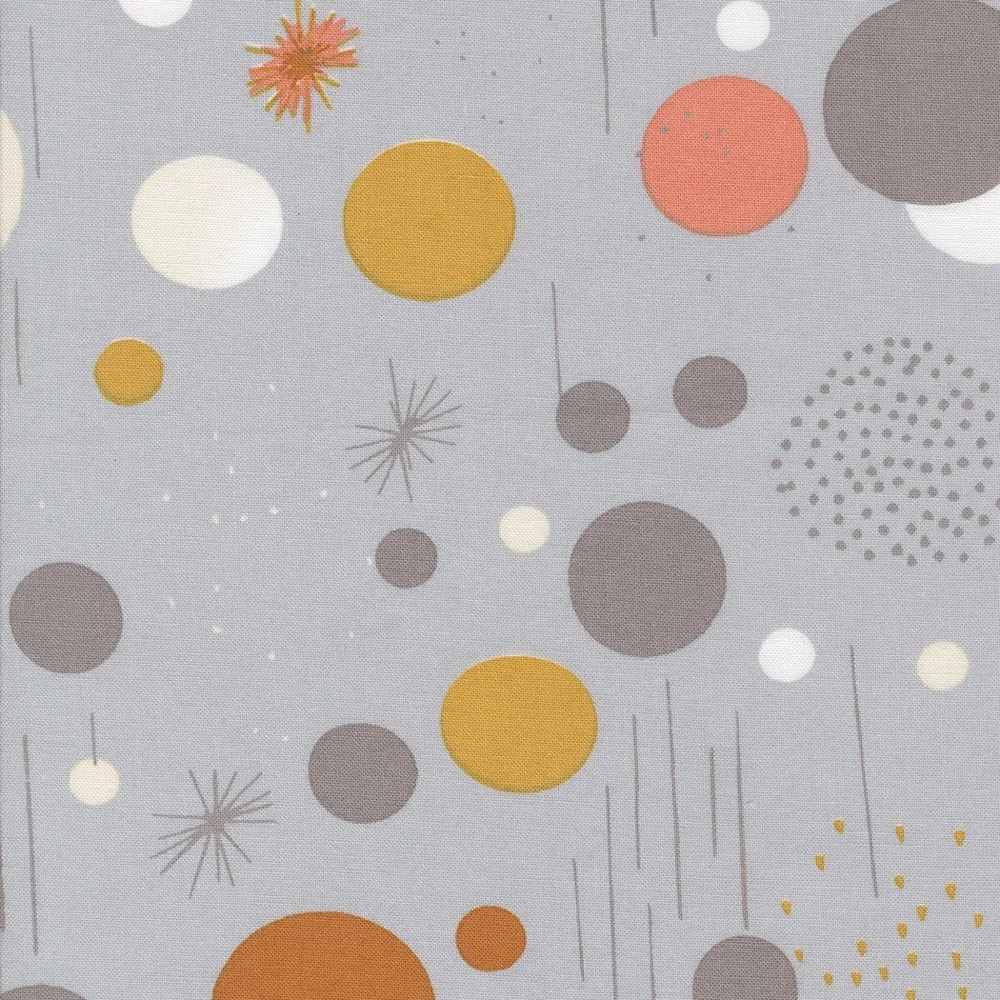 Simply Cozy - Playful Dots Silver - Moda Fabrics - Zen Chic - 1890 16