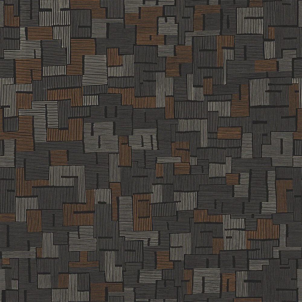 Northcott - Modern Elements - Fractures Black Multi - 28173-99