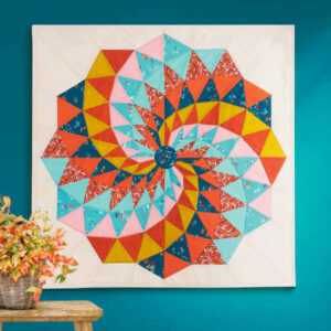 Materialpackung Wandquilt "Herbstwirbel" - Patchwork Magazin 6/25