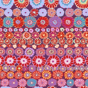 FreeSpirit - Kaffe Fassett - Row Flowers Red