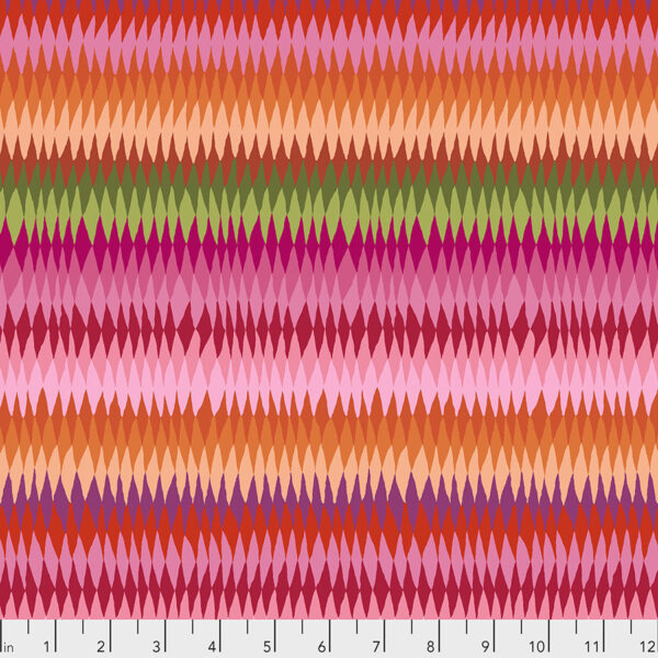 FreeSpirit - Kaffe Fassett Collective - Diamond Stripe Pink