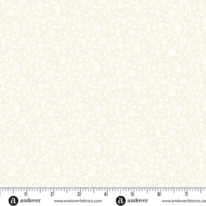 Heartland - Hearts and Flowers Cream - Andover Fabrics - 1587-L