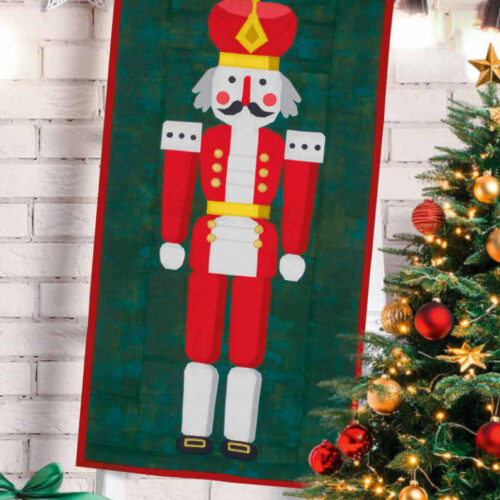 Materialpackung Wandquilt "Nußknacker" - Patchwork Magazin 1/26