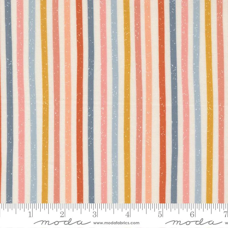 Blossoms and Blooms - Stripes Pearl - Moda - 39054 11