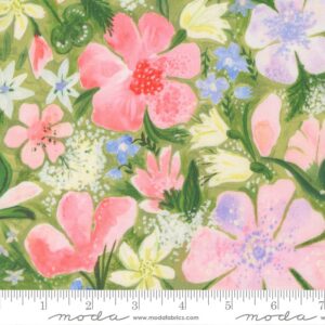 Sweet Cecily - Meadow Florals Stem - Moda - 24640 13