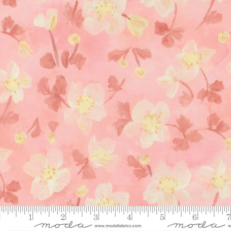 Sweet Cecily - Anemone Florals Rose - Moda - 24641 11