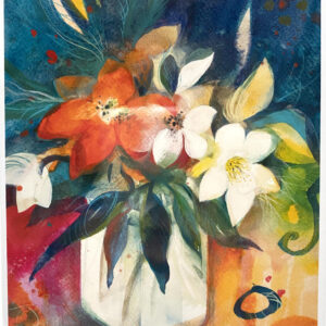 Weihnachtskarte - Christrosenlied