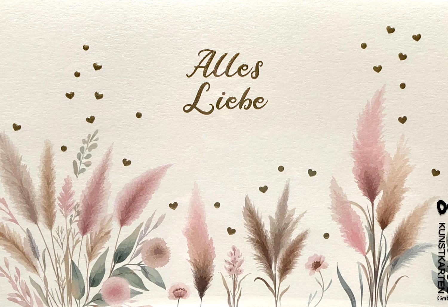 Grußkarte - Alles Liebe