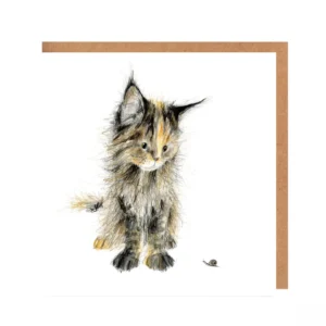 Grußkarte Katze Lollipop - Catherine Rayner