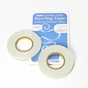 Basting Tape / Doppelseitiges Klebeband - 2 Rollen á 3 mm x 10 m - by Annie - SUP217