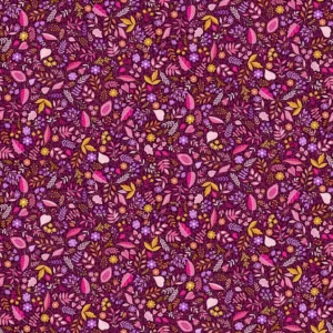 Makower - Tropica - Foliage Red - 150/R