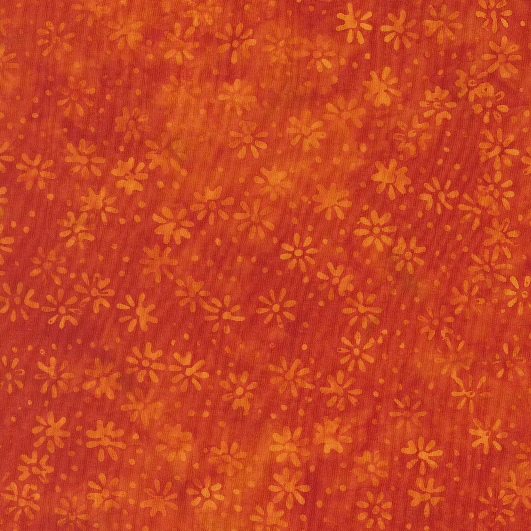 Moda - Sunburst Batiks - Tangerine - 4370 13