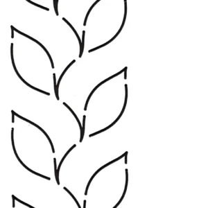 Quilt-Schablone - Fern Border 2,5" - EK43QC