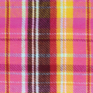 Highlands Flannel - Meadow Plaid Flowerbed - Art Gallery Fabrics