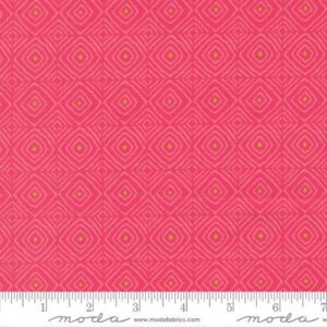 Parlor - Diamonds Azalea - Moda Fabrics - 11966 21