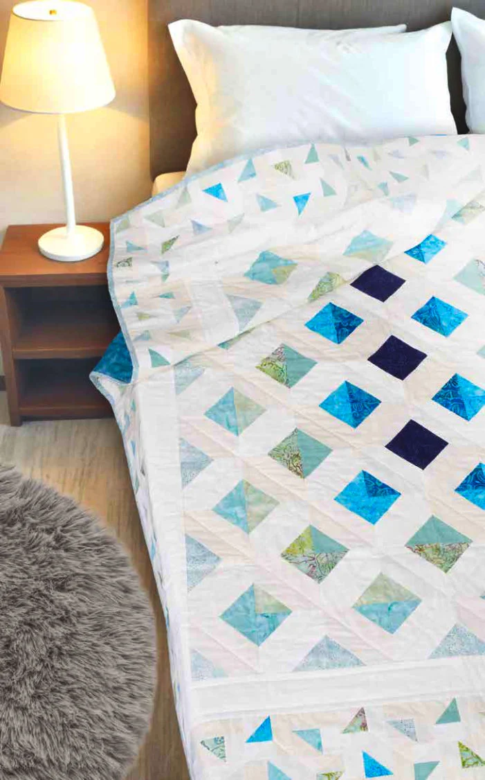 Materialpackung Sofadecke "Cozy Winter" - Patchwork Magazin 2/26