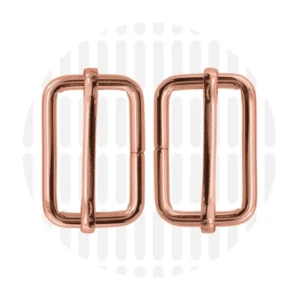 Gurtversteller 32 mm 2er-Set - Roségold - ZipperZoo