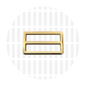 Gurtversteller 38 mm - Gold - ZipperZoo